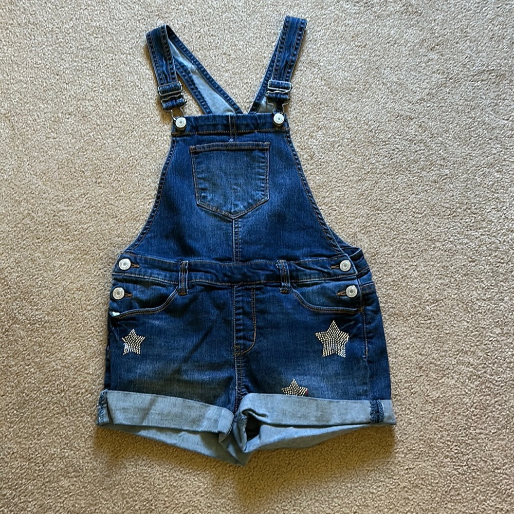 Girls so shorts overalls